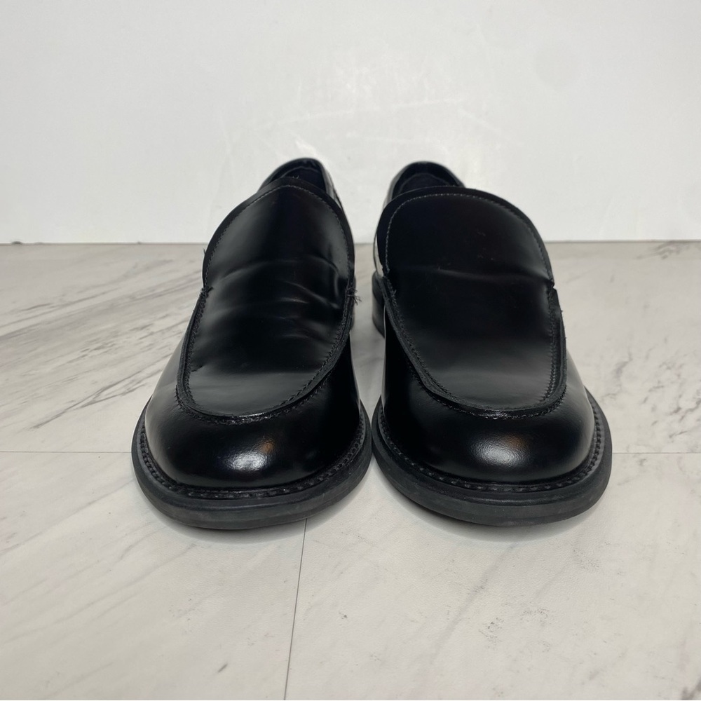 Steve Madden Larusso Black Leather Loafer 8 1/2 M - Picture 2 of 14
